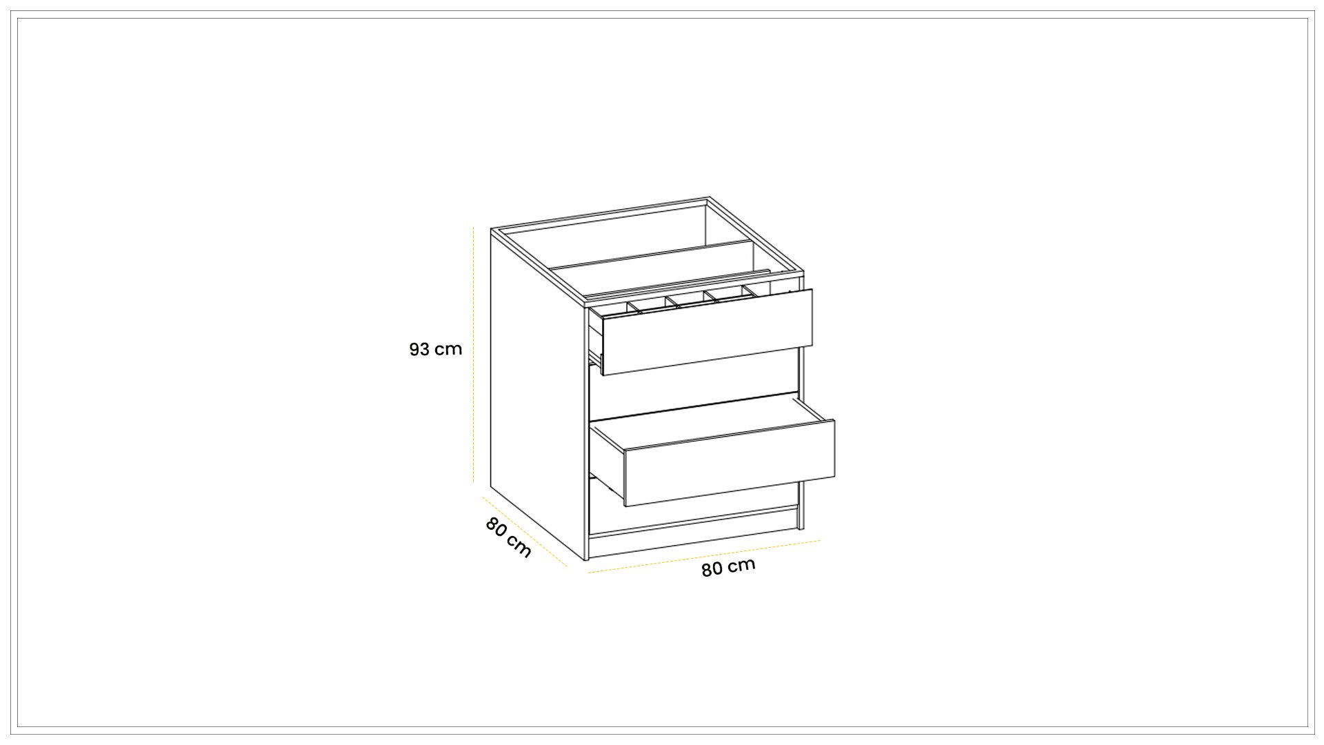 Dolunay Island Chest of Drawers