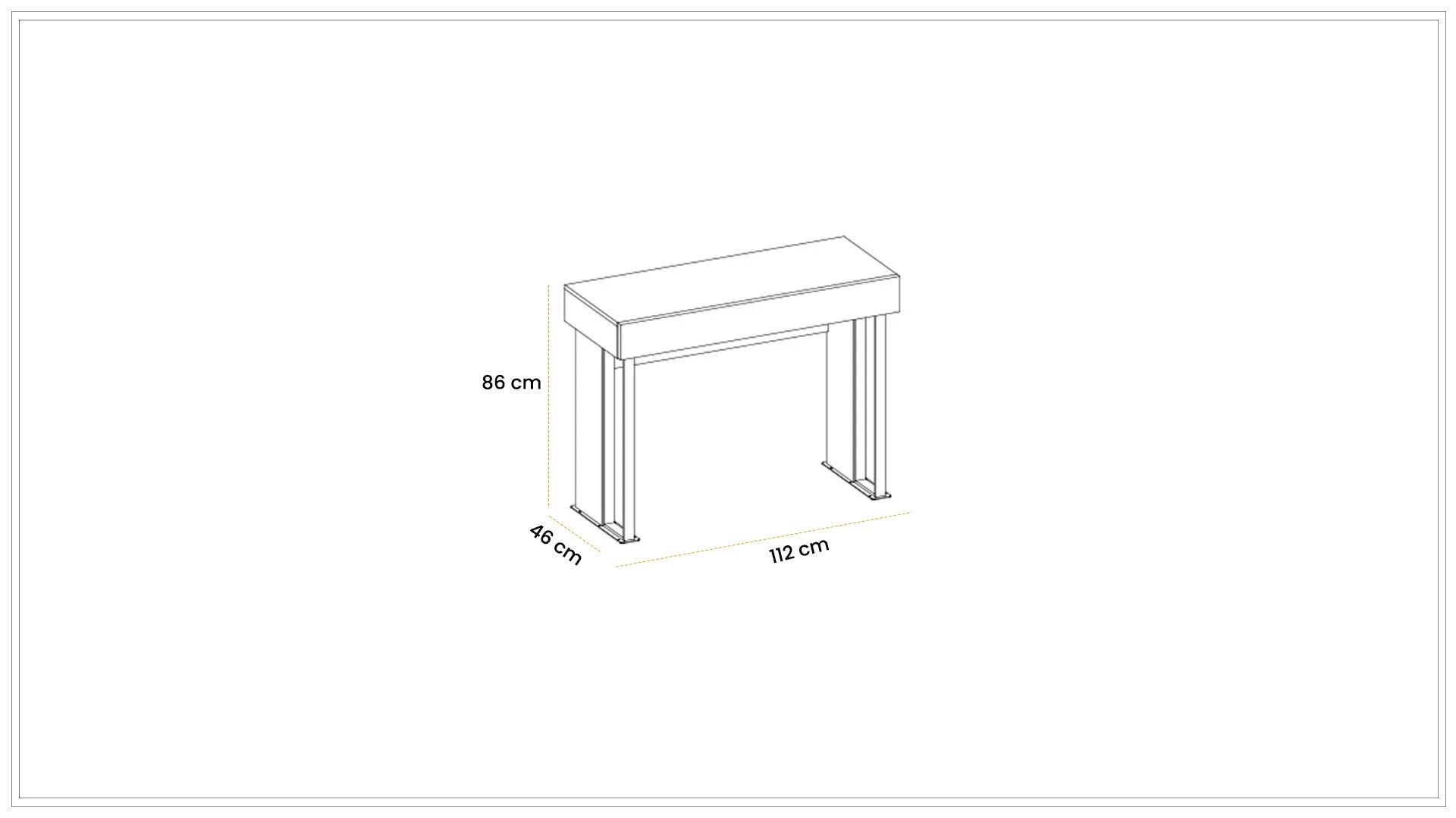 Cashmere Dressing Table