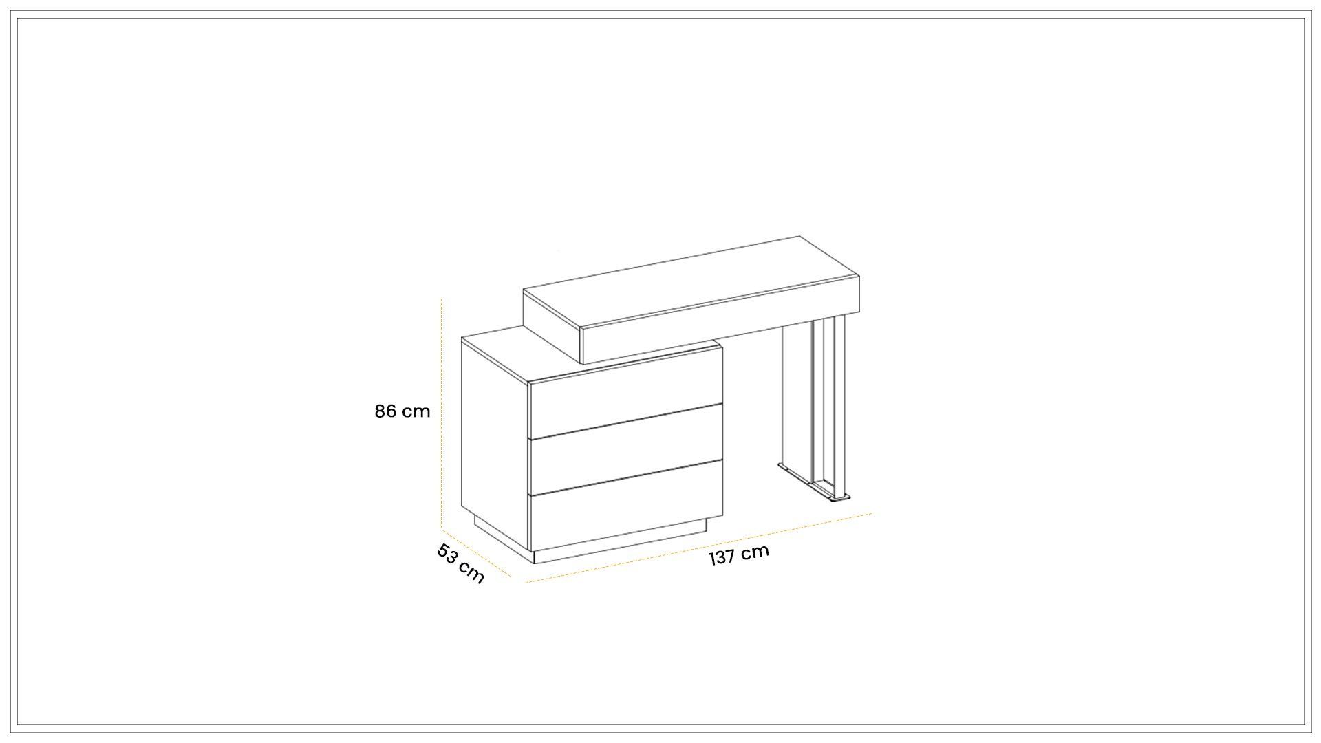 Cashmere Dresser