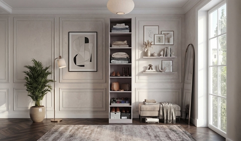 Dolunay 50 cm Shelf Wardrobe