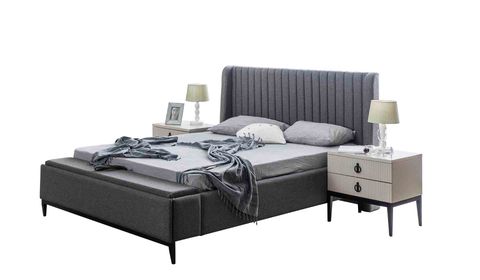 Defne 180cm Bedstead With Bench