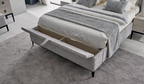 Defne 180 cm Premium Bençli Karyola