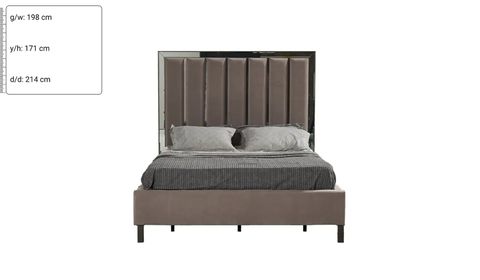 Oylat 180 cm Karyola (Panosuz)