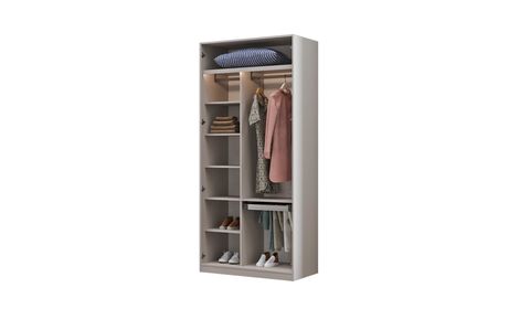 Dolunay 100 cm V3 Pantalonluklu Dolap