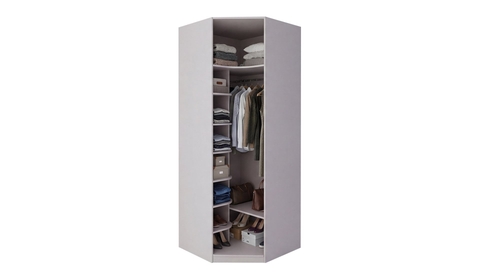 Zerre Single Door Corner Cabinet