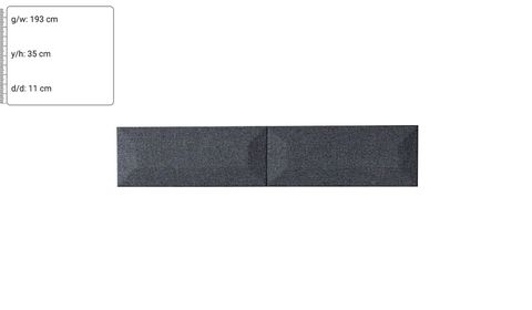 Adessa Karyola Başucu Üst Ek Pano 180 cm