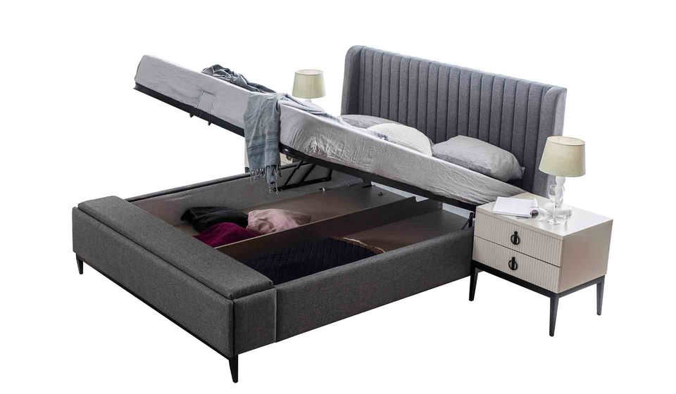 Defne 180cm Bedstead With Bench