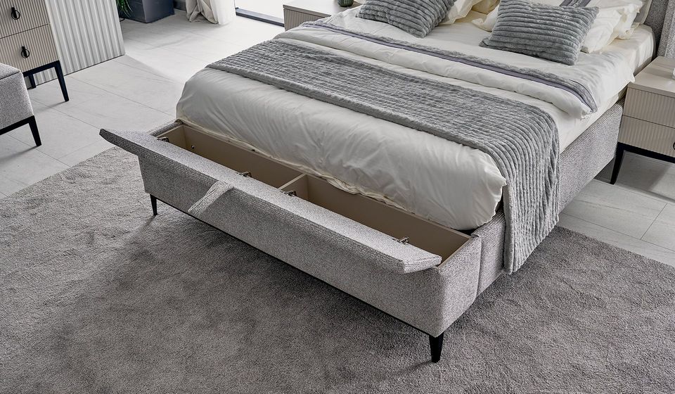 Defne 180 cm Premium Bençli Karyola