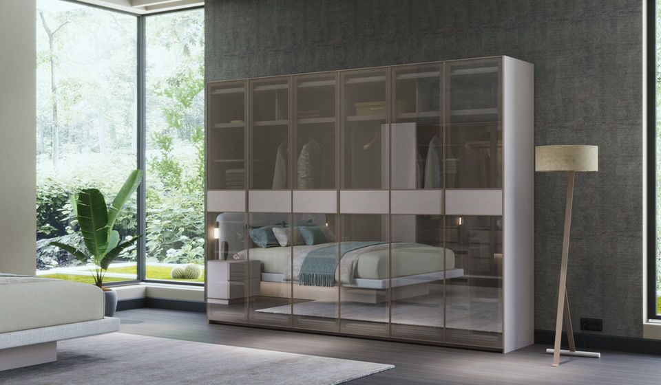 Dolunay 300 cm Sürgülü Akordiyon Dolap