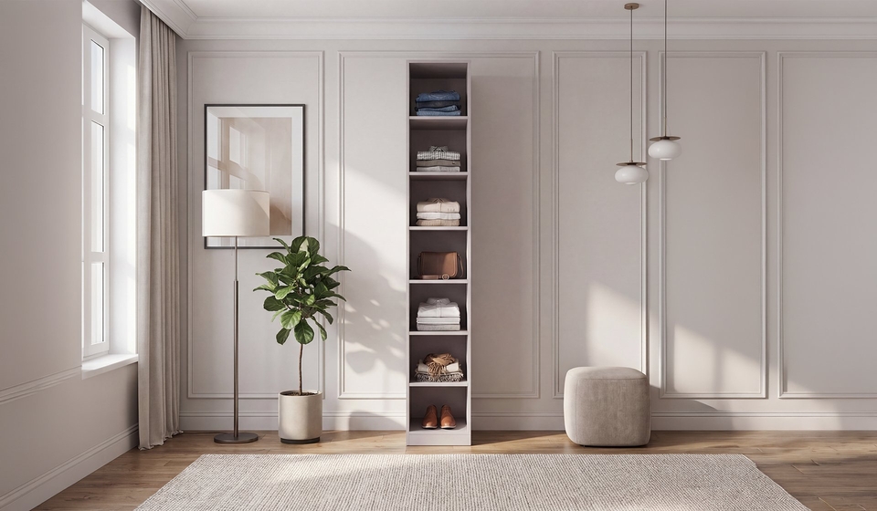 Шкаф для одежды «Полная Луна» 35 см