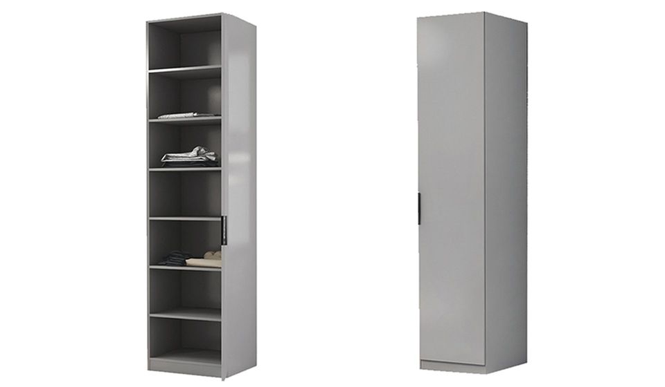 Defne 50cm Shelf Wardrobe Right